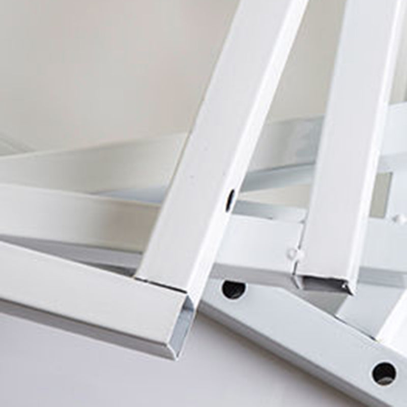 11.8" Wide Ladder Book Shelf Contemporary Style Home Metal Bookshelf