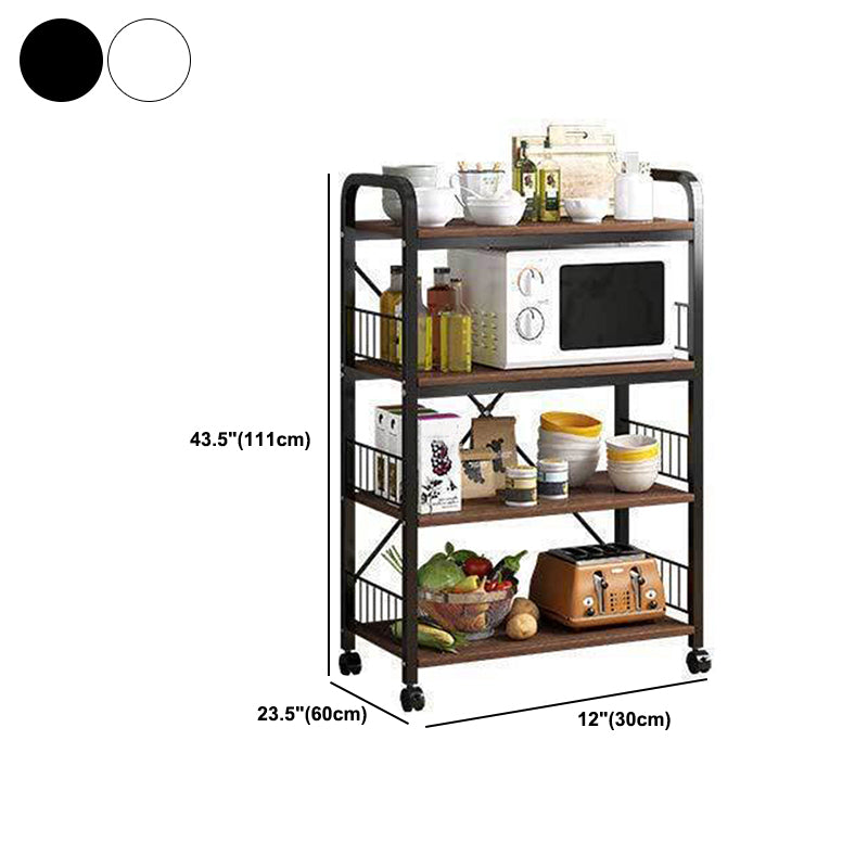 11.8" Wide Ladder Book Shelf Contemporary Style Home Metal Bookshelf