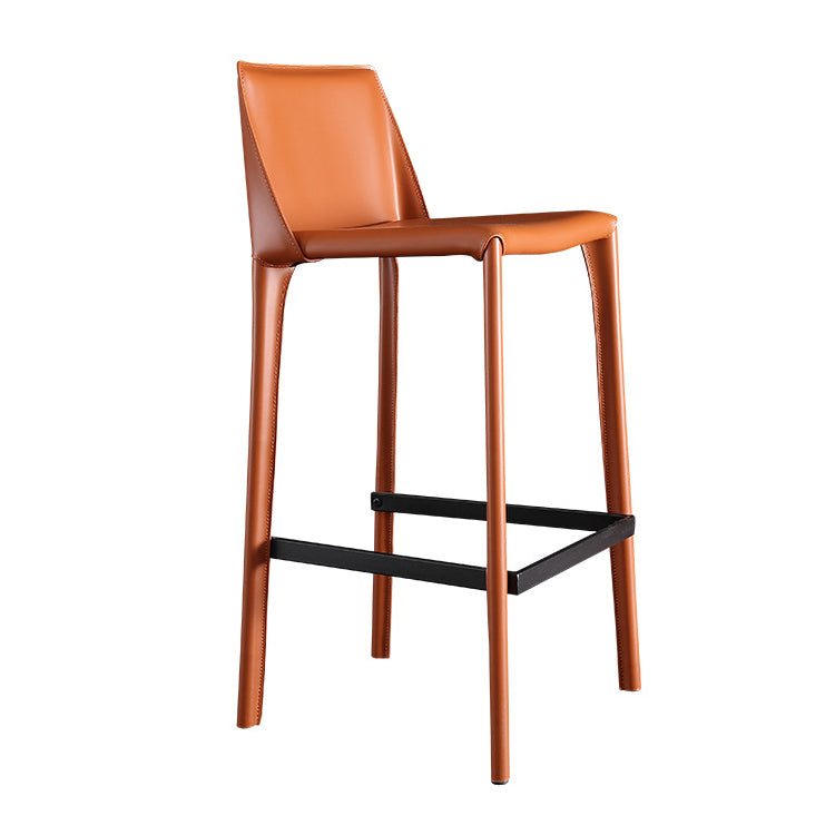 Modern Style Bar Stool Metal Counter Bar Stool with Metal Legs for Home