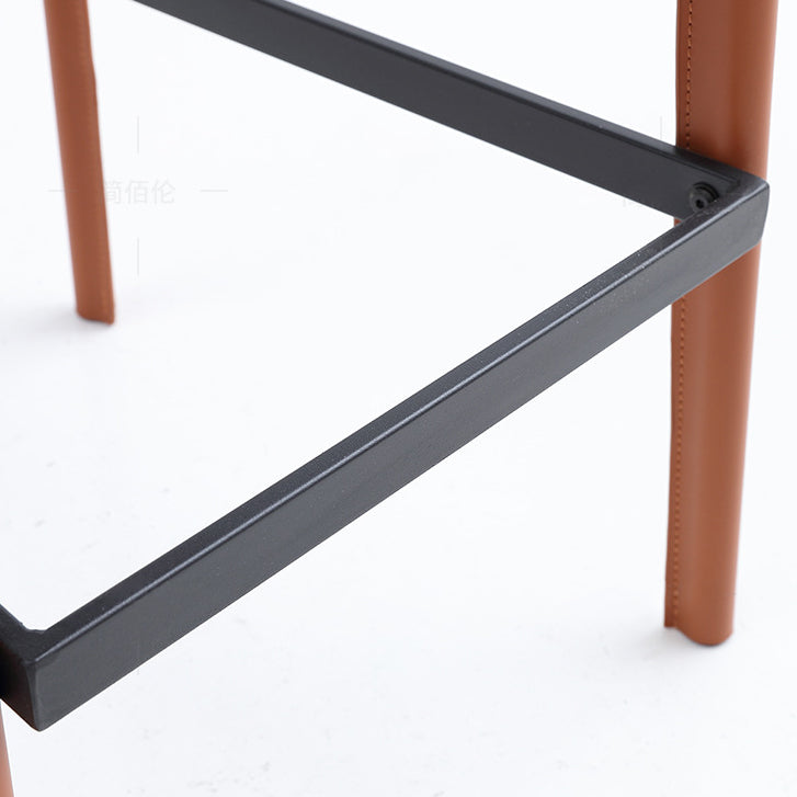 Modern Style Bar Stool Metal Counter Bar Stool with Metal Legs for Home