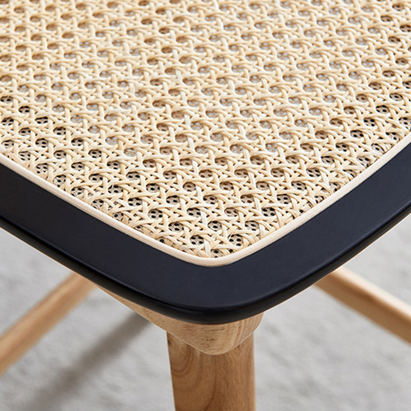 Modern Bar Stool Wooden Counter Bar Stool with Wood Legs for Home