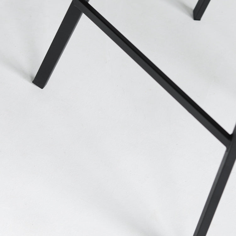 Modern Style Bar-stool PU Leather Counter Bar Stool with Metal Legs for Restaurant