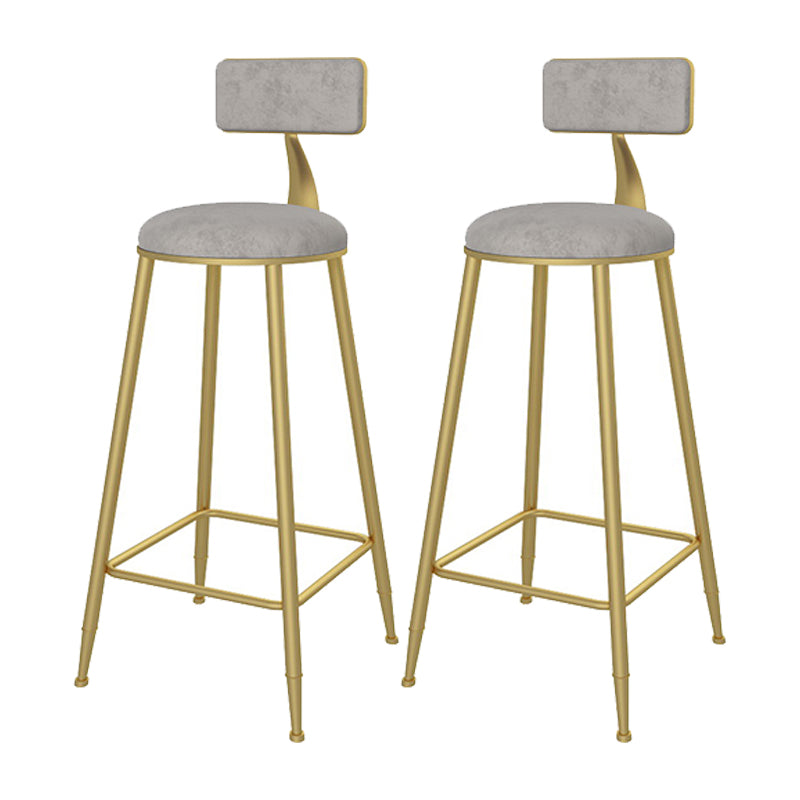 1/3 Pieces Glam Iron Bar Table Set White Faux Marble Top Bistro Set with Shelf