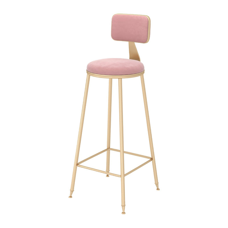 1/2/5 Pieces Modern Iron Bar Table Set Rectangle Engineered Wood Bistro Set with Footrest