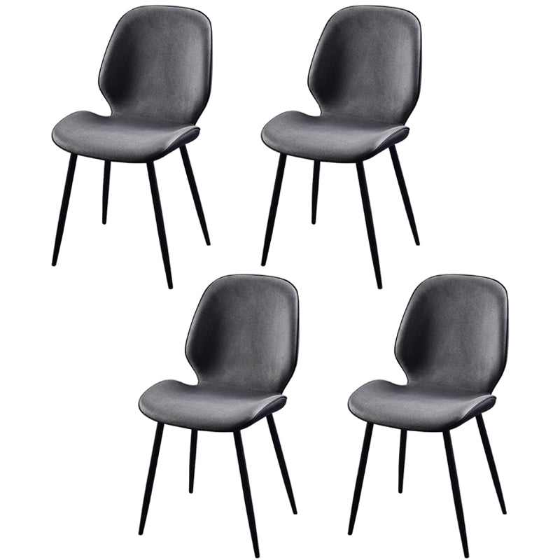 Modern Grey Dinette Set 1/4/7 Pieces Rectangle Dining Table Set with Stone Top