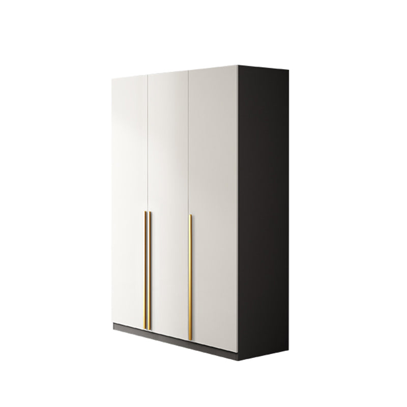 Contemporary Style Wardrobe Armoire Engineered Wood Wardrobe Cabinet for Bedroom