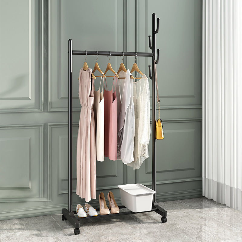 Contemporary Style Wardrobe 1-Teir Metal Wardrobe Closet for Bedroom