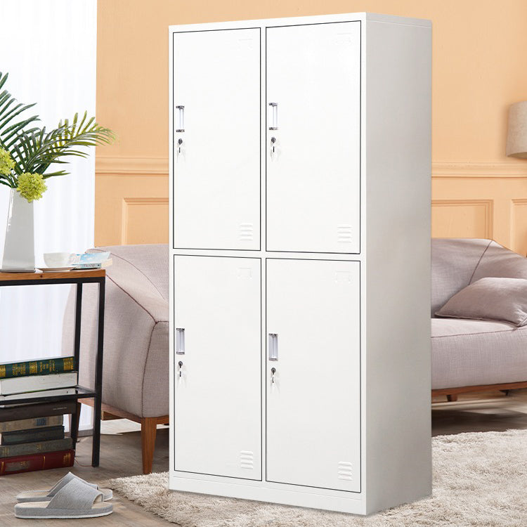 Contemporary Storage Cabinet Hinged Wardrobe Cabinet for Home