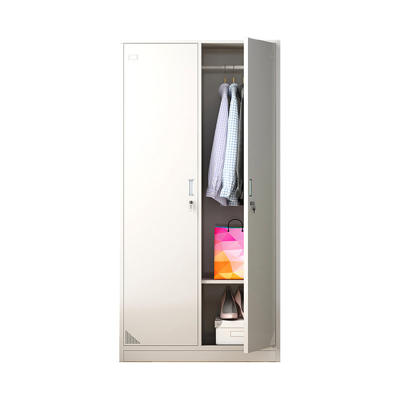 Contemporary Storage Cabinet Hinged Wardrobe Cabinet for Home