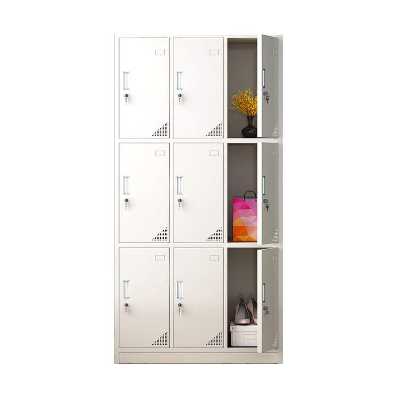 Contemporary Storage Cabinet Hinged Wardrobe Cabinet for Home