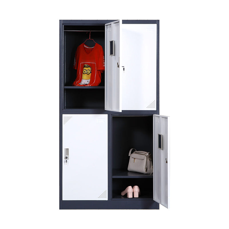 Contemporary Storage Cabinet Hinged Wardrobe Cabinet for Home