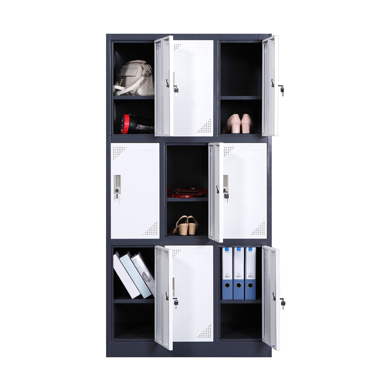 Contemporary Storage Cabinet Hinged Wardrobe Cabinet for Home