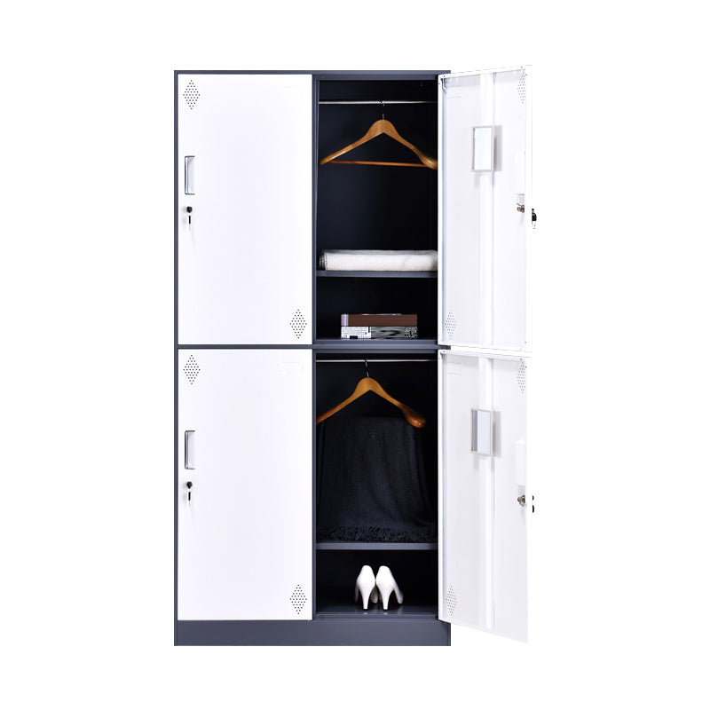 Contemporary Storage Cabinet Hinged Wardrobe Cabinet for Home