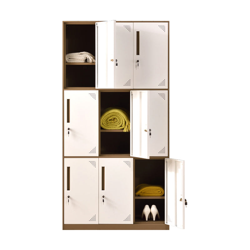 Contemporary Storage Cabinet Hinged Wardrobe Cabinet for Home