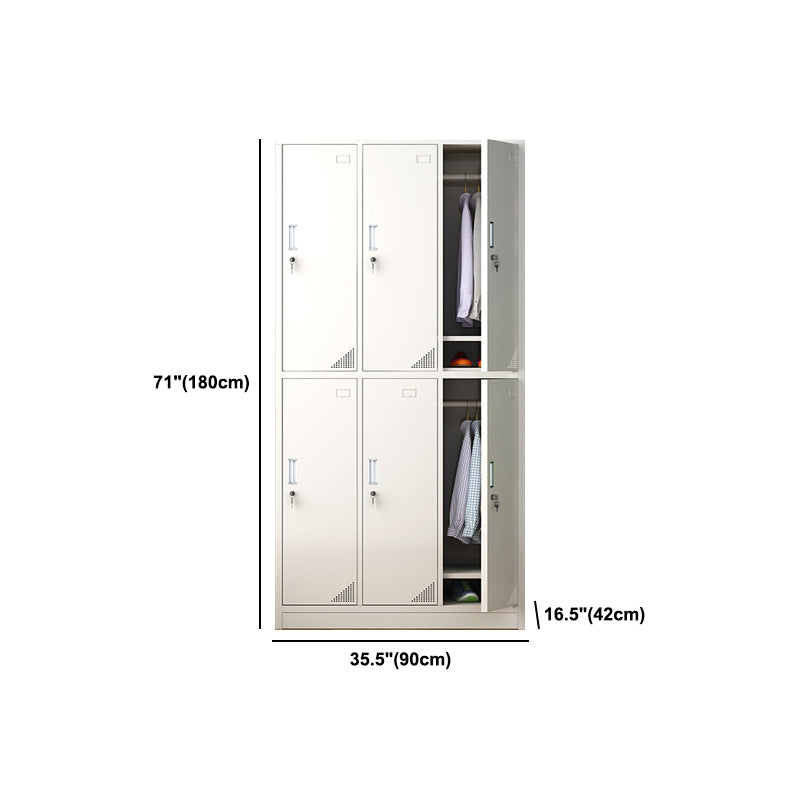 Contemporary Storage Cabinet Hinged Wardrobe Cabinet for Home