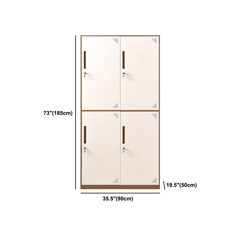 Contemporary Storage Cabinet Hinged Wardrobe Cabinet for Home