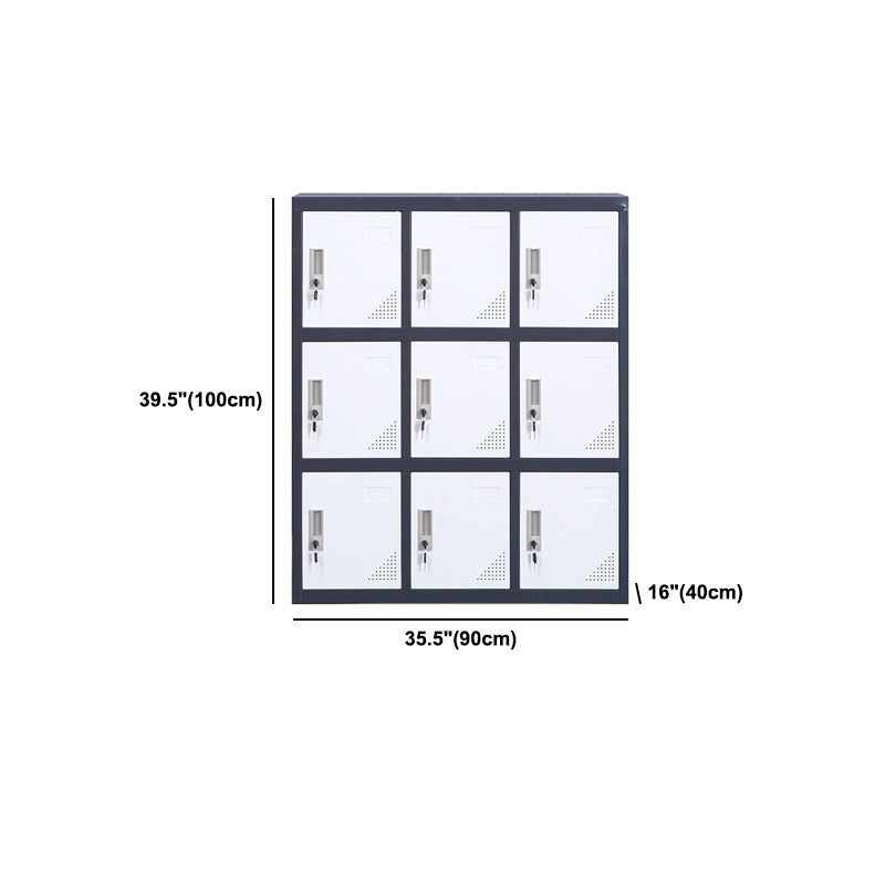 Contemporary Storage Cabinet Hinged Wardrobe Cabinet for Home
