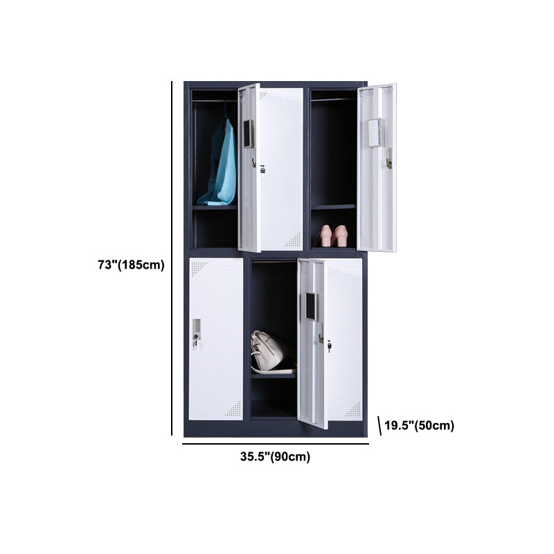 Contemporary Storage Cabinet Hinged Wardrobe Cabinet for Home