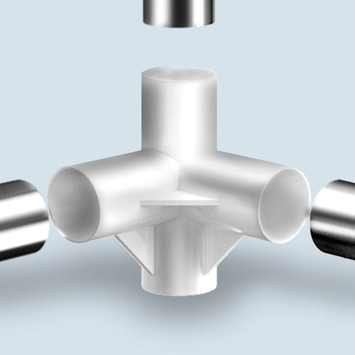 Metal Frame Wardrobe Armoire Contemporary Style Wardrobe Cabinet for Bedroom