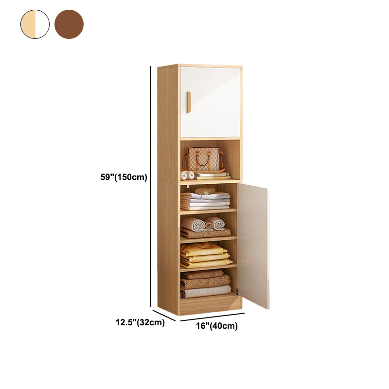 Engineered Wood Cabinet Non-Hanging Storage Cabinet for Home