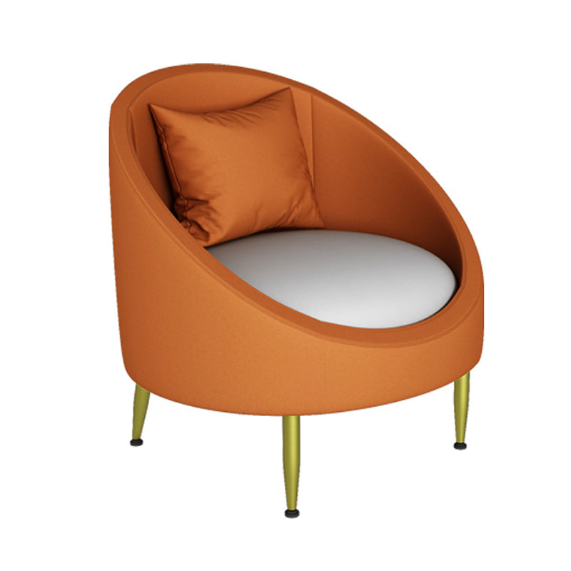 Contemporary Curved Sofa Armless Sofa for Living Room, Apartment