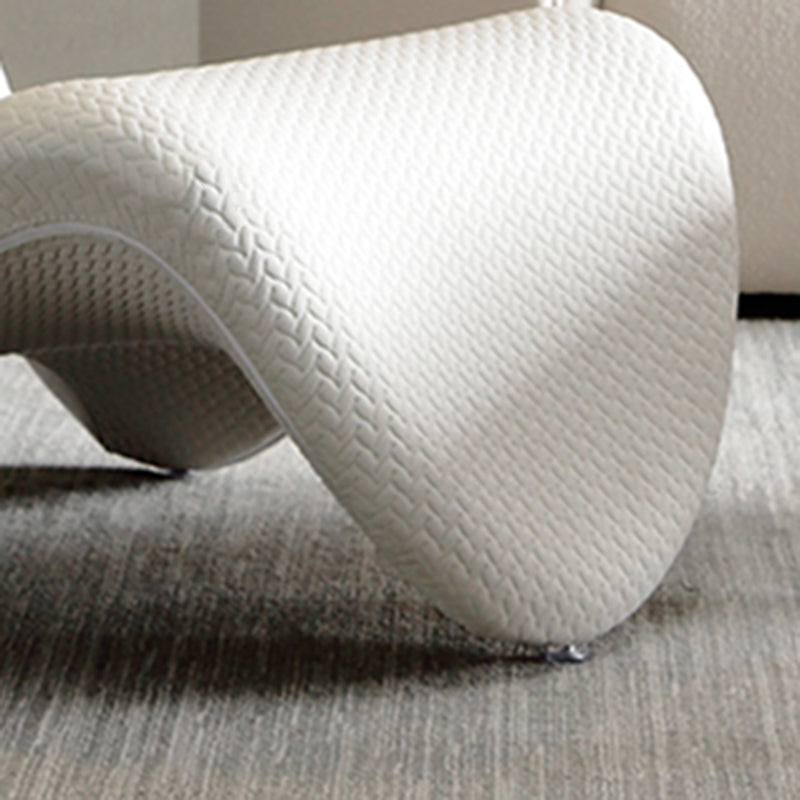 30.7" L x37.4"W x24.8"H Armless Tight Back Chair for Living Room