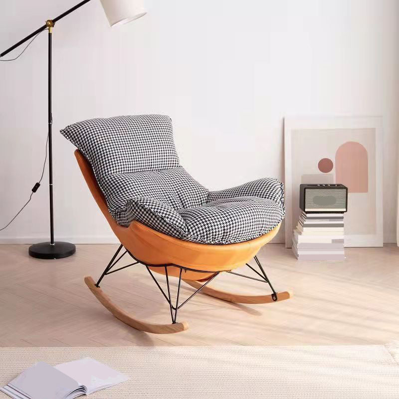 Sewn Pillow Back Armless Chair for Apartment 26.77" L X 37.4" W X 34.65" H