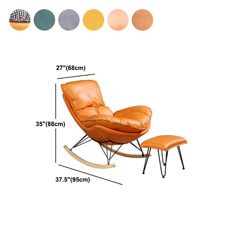 Sewn Pillow Back Armless Chair for Apartment 26.77" L X 37.4" W X 34.65" H