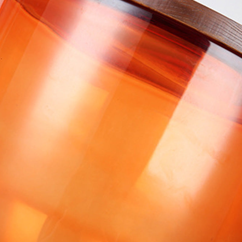 Contemporary Round Glass Coffee Table with Pedestal Base Cocktail Table