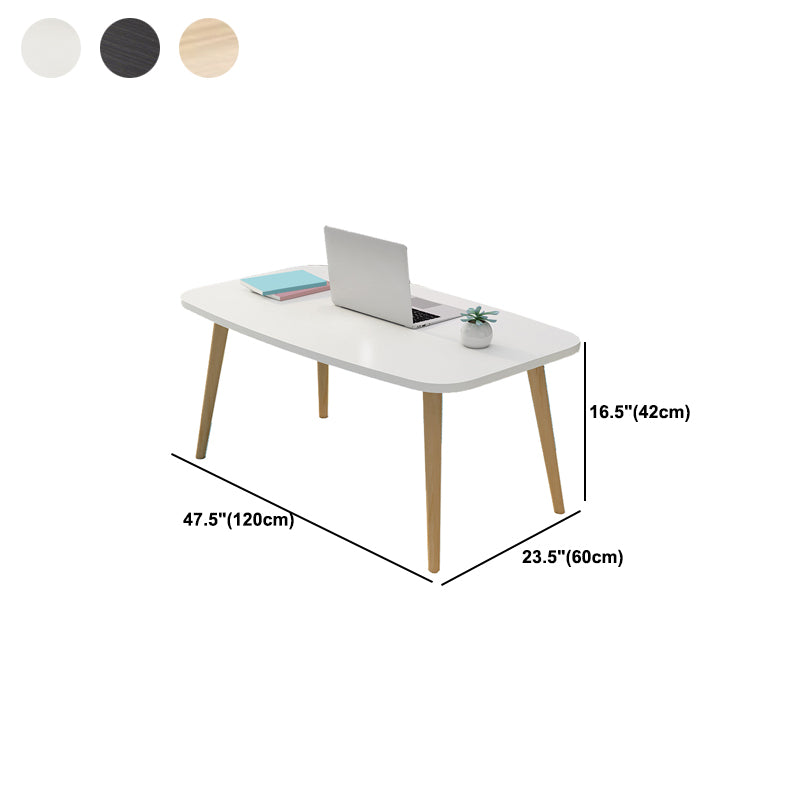 Modern Style Manufactured Wood Cocktail Table 4 Legs Coffee Table