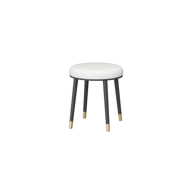 Luxurious Vanity Set 1 Storage Drawer with Mirror & Padded Stool