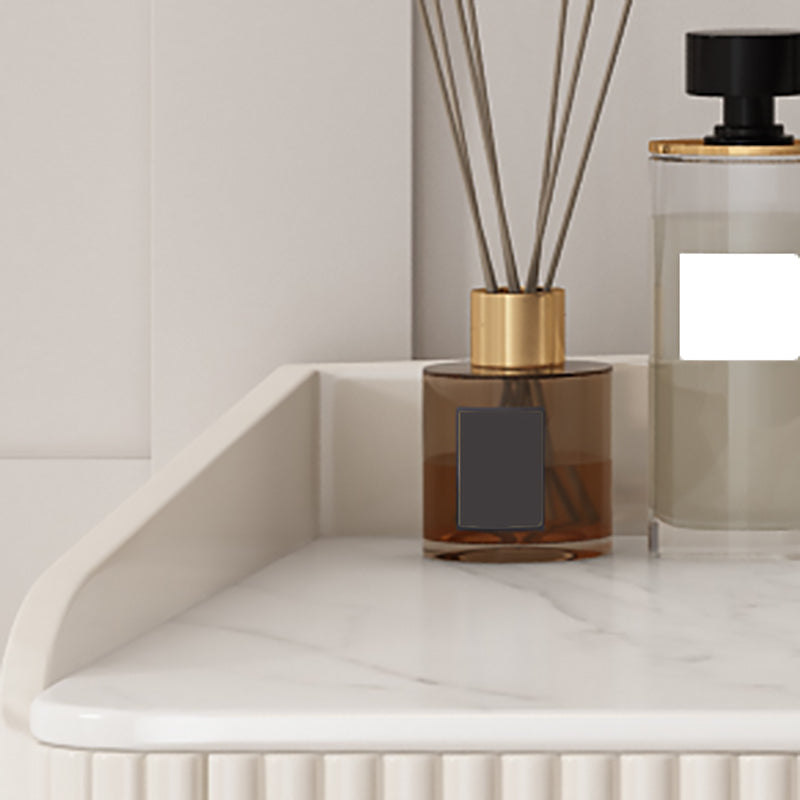 Modern Makeup Vanity Table for Bedroom with Stool Set 31.5" High