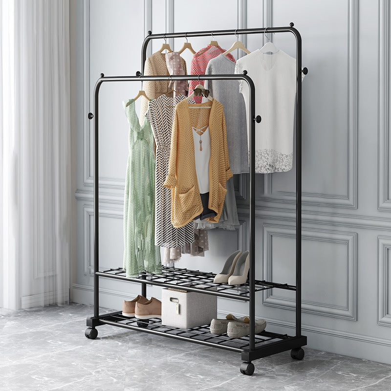 Contemporary Style Wardrobe Metal Bedroom Wardrobe Closet With Shelf