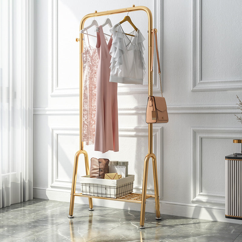 Contemporary Style Wardrobe Metal Bedroom Wardrobe Closet With Shelf