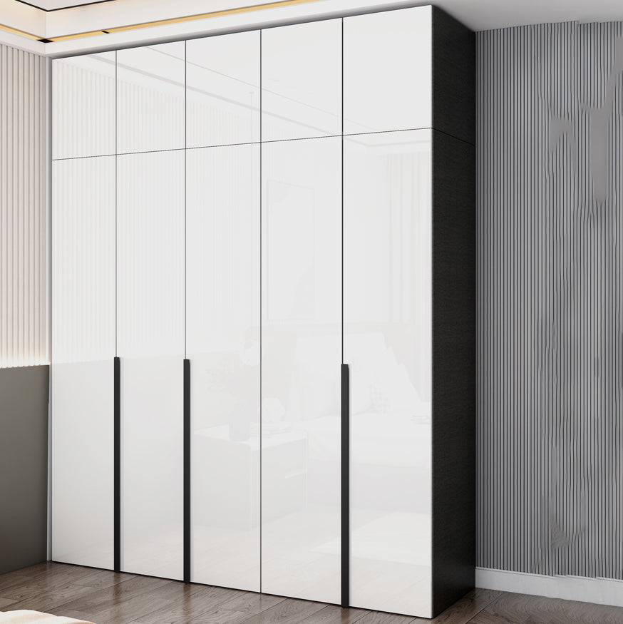 Modern Storage Cabinet Engineered Wood Wardrobe Armoire for Bedroom