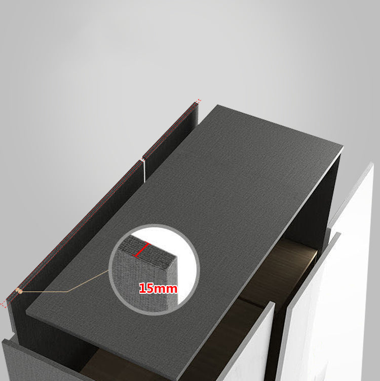 Modern Storage Cabinet Engineered Wood Wardrobe Armoire for Bedroom