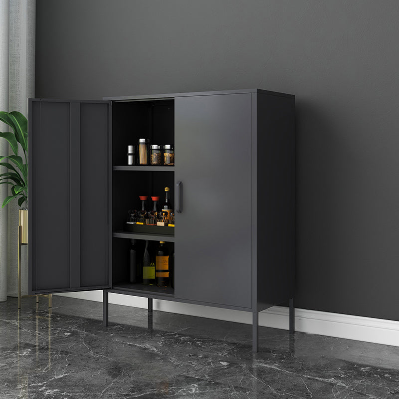 Contemporary Style Wardrobe Metal Bedroom Wardrobe Closet With Legs