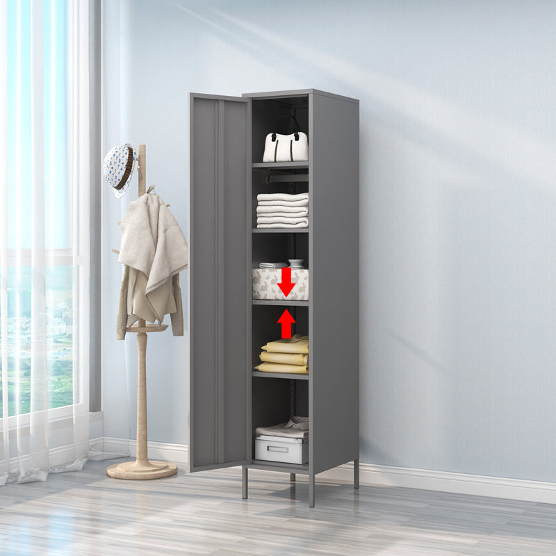 Contemporary Style Wardrobe Metal Bedroom Wardrobe Closet With Legs
