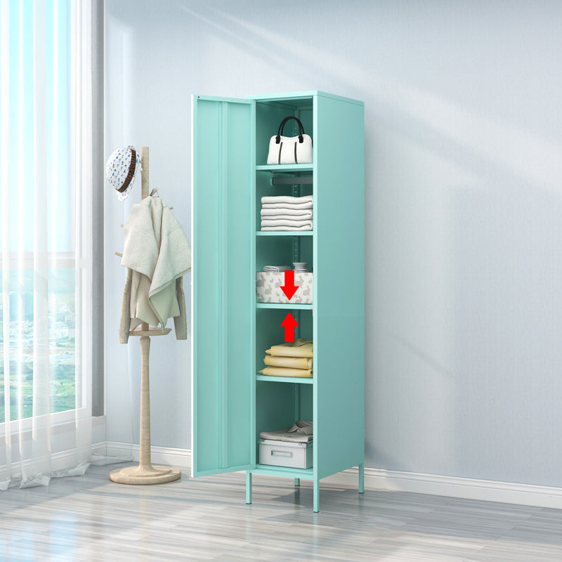 Contemporary Style Wardrobe Metal Bedroom Wardrobe Closet With Legs