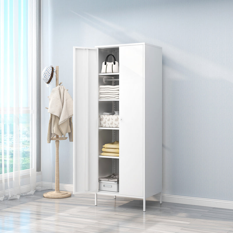Contemporary Style Wardrobe Metal Bedroom Wardrobe Closet With Legs