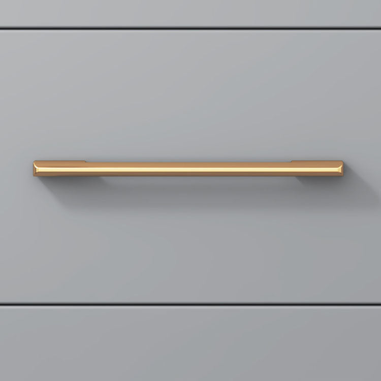 Traditional Style Chest Grey Bedroom Storage Chest with 3 / 4 / 5 Drawers