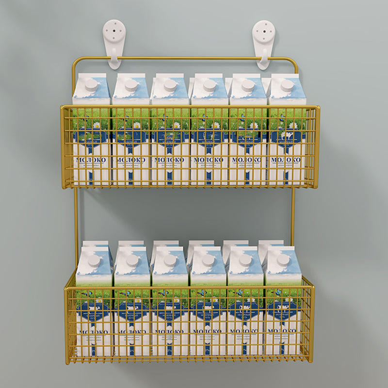 Modern Metal Floating Bookcase 6-inch Wide Wall Mounted Book Shelf