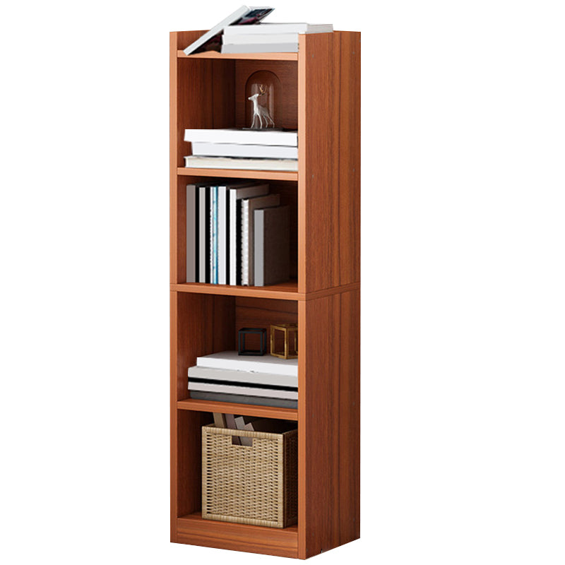 Closed Wooden Bookcase Modern Home Living Room Bedroom Corner Bookshelf