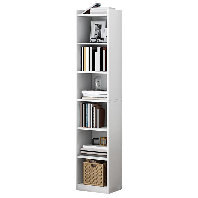 Closed Wooden Bookcase Modern Home Living Room Bedroom Corner Bookshelf