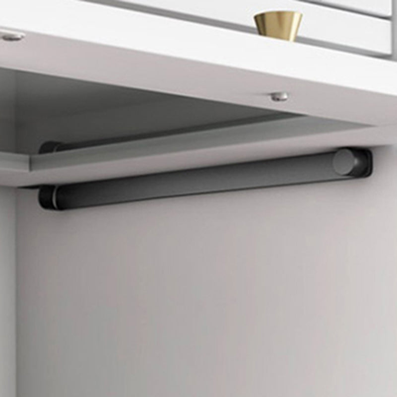 Modern Wood Bookcase, Geometric Bookshelf for Any Room,12" W