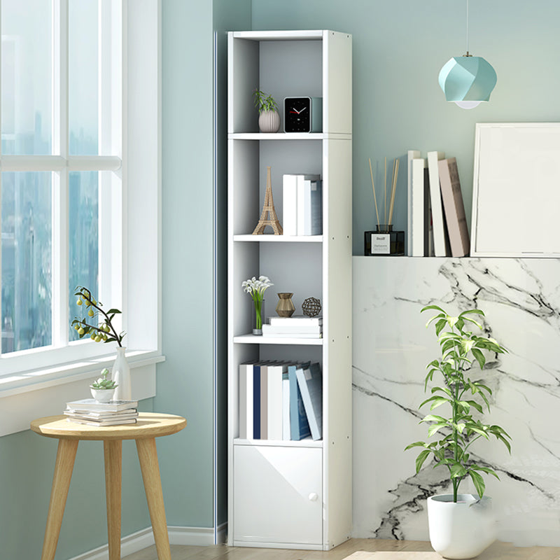 Modern Wood Bookcase, Geometric Bookshelf for Any Room, 13" L X 9.5" W