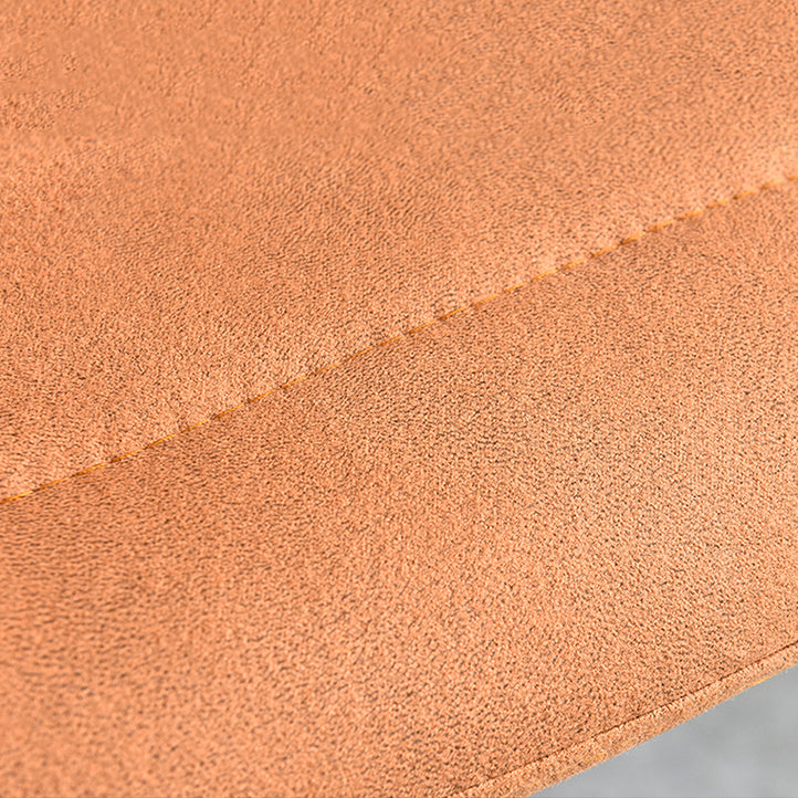 Industrial Style Bar Stool Leather Counter Bar Stool with Metal Legs for Home