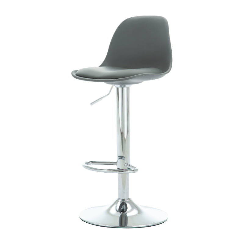 Contemporary Liftable Bar Stool Metal Counter Bar Stool with Metal Legs