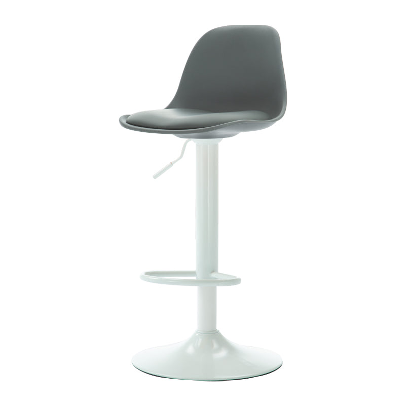 Contemporary Liftable Bar Stool Metal Counter Bar Stool with Metal Legs