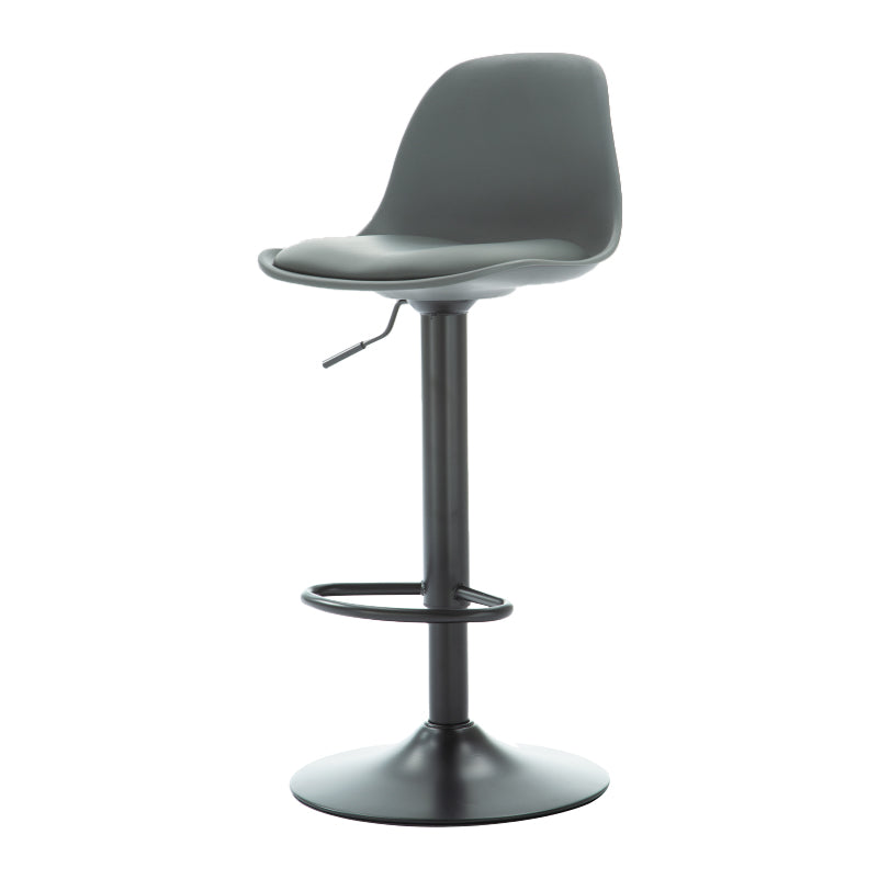 Contemporary Liftable Bar Stool Metal Counter Bar Stool with Metal Legs